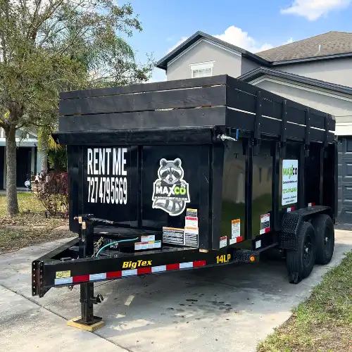 Dumpster Rental - 20 Yard Dumpster Trailer