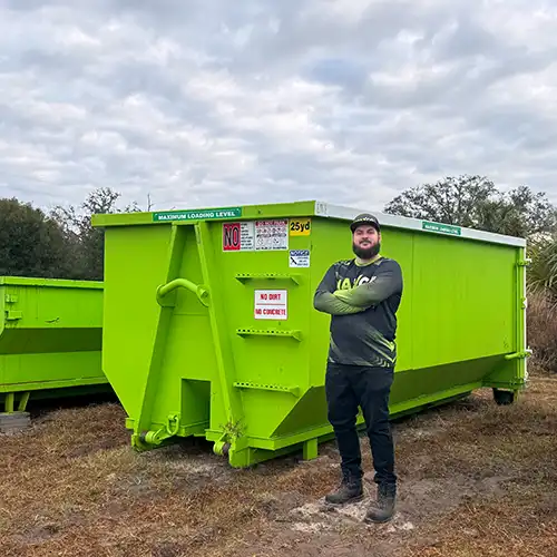 25 Yard Roll Off Dumpster Rental by MAXCO Dumpsters in New Porty Richey FL