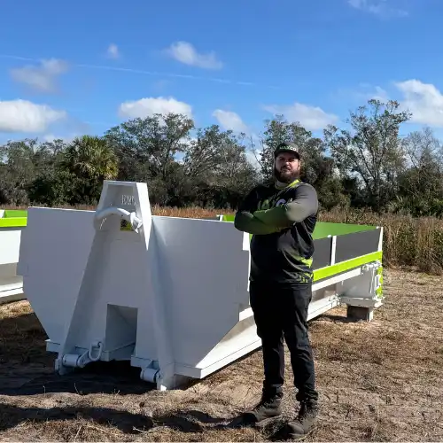 7 Yard Roll Off Dumpster Rental by MAXCO Dumpsters in New Porty Richey FL